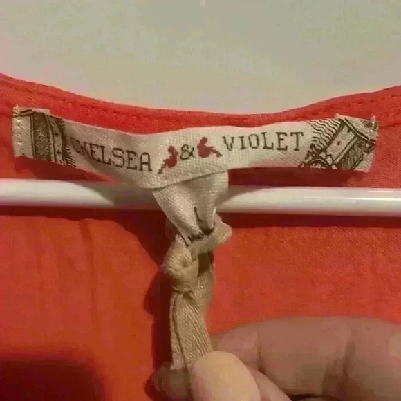 Chelsea & Violet size L beach pool cover up dress with cowl neck NWT - Picture 7 of 8